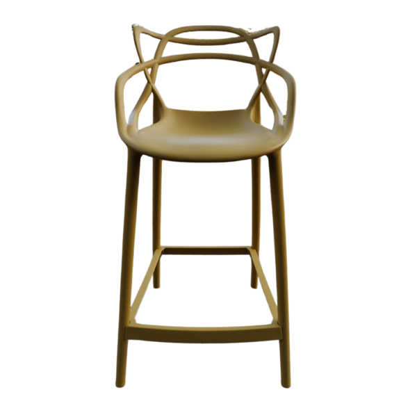 Masters Plastic Bar Stool Set of 2, 4, 6 Black Grey White - Image 24
