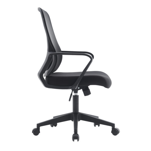 Office Desk Chair with Swivel Lumbar Support and Reclining