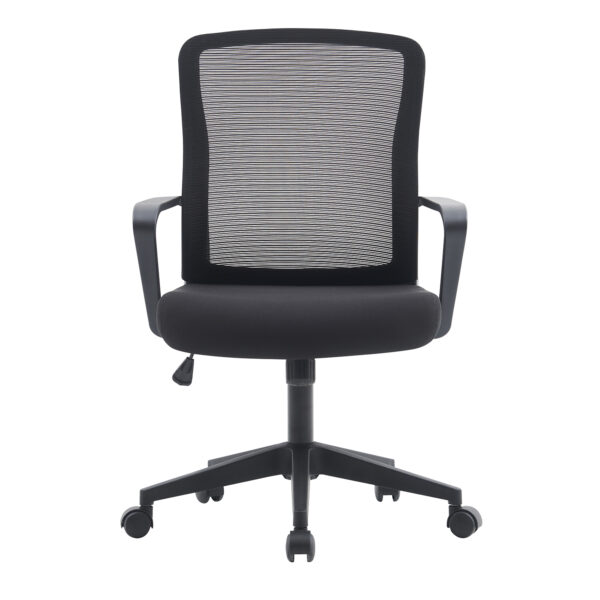 Office Desk Chair with Swivel Lumbar Support and Reclining