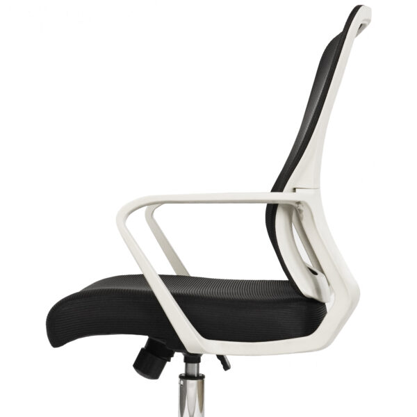 Office Desk Chair with Swivel Lumbar Support and Reclining