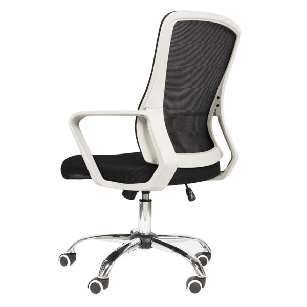 Office Desk Chair with Swivel Lumbar Support and Reclining