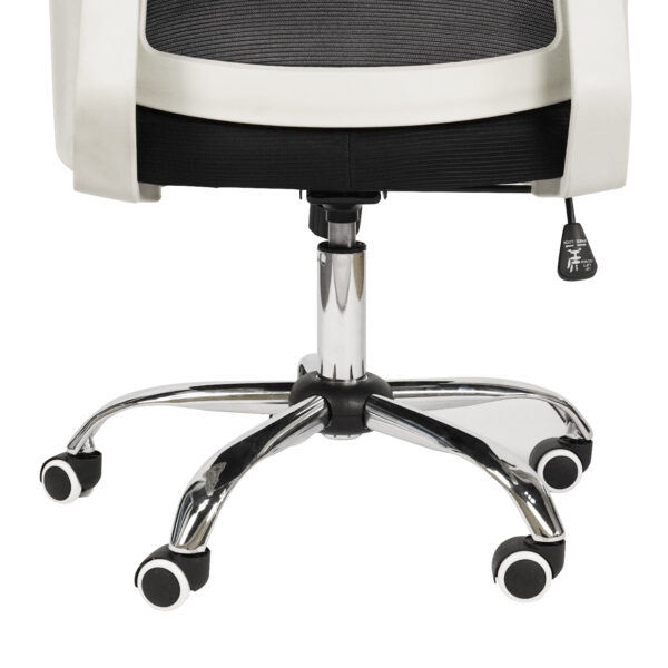 Office Desk Chair with Swivel Lumbar Support and Reclining