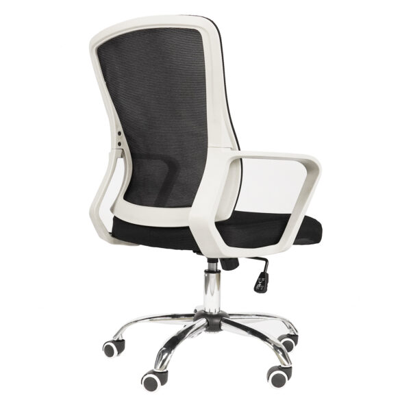 Office Desk Chair with Swivel Lumbar Support and Reclining