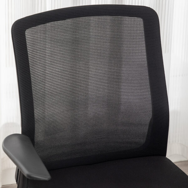 Office Desk Chair with Swivel Lumbar Support and Reclining