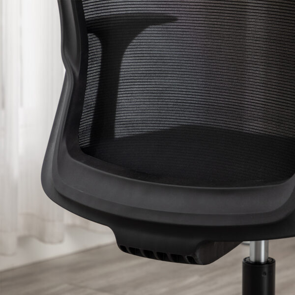 Office Desk Chair with Swivel Lumbar Support and Reclining