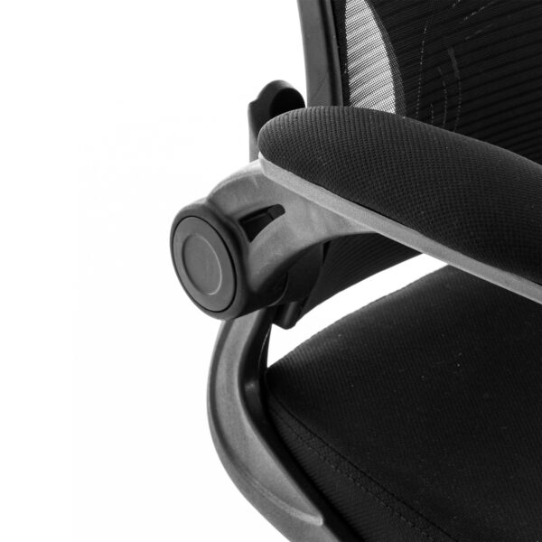 High Back Office Chair with Headrest Armrest Swivel Lumbar Support and Reclining